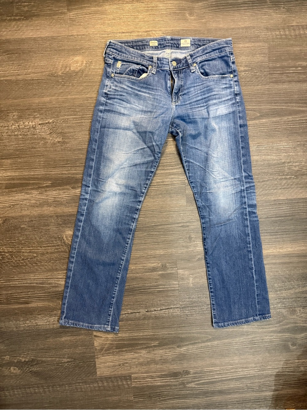 Women’s  Blue Washed Denim Jeans Size 30R
